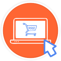 digital shopping cart digital shopping cart